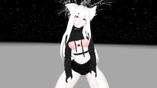 THICK ANIME GIRL GIVES NAUGHTY STRIPTEASE AND LAPDANCE