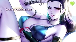 WIDOWMAKER IMPOSSIBLE BREATHPLAY (ANIMATED JOI) (Breathplay, Face Sitting, Ass Worship, Fem Dominatrix, Denial)