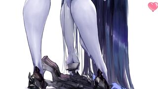 WIDOWMAKER IMPOSSIBLE BREATHPLAY (ANIMATED JOI) (Breathplay, Face Sitting, Ass Worship, Fem Dominatrix, Denial)
