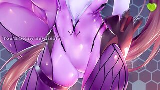 WIDOWMAKER IMPOSSIBLE BREATHPLAY (ANIMATED JOI) (Breathplay, Face Sitting, Ass Worship, Fem Dominatrix, Denial)