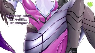 WIDOWMAKER IMPOSSIBLE BREATHPLAY (ANIMATED JOI) (Breathplay, Face Sitting, Ass Worship, Fem Dominatrix, Denial)