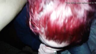 White chick Blowing Off African Cock