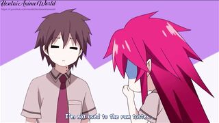 Hentai Uncensored | a Vampire Sucked a Penis and Boned two Dicks