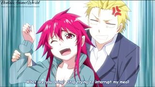 Hentai Uncensored | a Vampire Sucked a Penis and Boned two Dicks