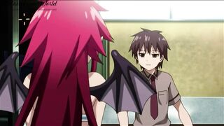 Hentai Uncensored | a Vampire Sucked a Penis and Boned two Dicks