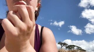 MARYJANE MOORE Finger Banged Twat on Beach