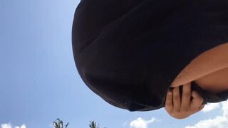 MARYJANE MOORE Finger Banged Twat on Beach
