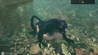 Wild Life / Black Panther Hunts down her Prey