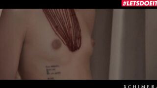 LETSDOEIT - Sensual Czech Dark Hair Vanessa Decker Hardcore Fantasy Boned
