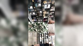 Latina fat butt making me nut into Walmart pt 1