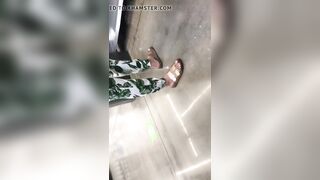 Latina fat butt making me nut into Walmart pt 1