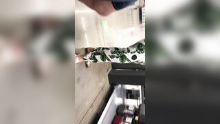 Latina fat butt making me nut into Walmart pt 1