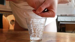 Lactating Drink My Own Breast Milk