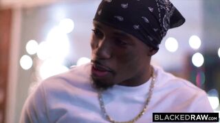 BLACKEDRAW She hooked up with big black cock after her BF stood
