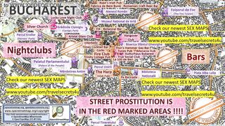 Bucharest, Romania, Rumänien, Sex Map, Street Prostitution Map, Grind Parlours, Brothels, Whores,