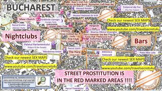 Bucharest, Romania, Rumänien, Sex Map, Street Prostitution Map, Grind Parlours, Brothels, Whores,