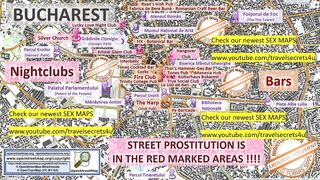Bucharest, Romania, Rumänien, Sex Map, Street Prostitution Map, Grind Parlours, Brothels, Whores,