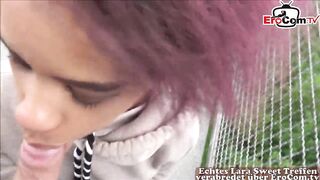 German african latina amateur 19 yo outdoor point of watch plowed