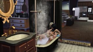 Sims 4. Sex Sex Party into the House. Fucking into almost every