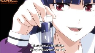 Cartoon Uncensored | Sensei Fucks his goddess Students and Cums in their