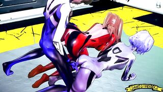 NERV BANGED HARD 3D CARTOON SFM