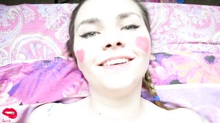 Miss Fantasy has fun after her birthday with a stranger