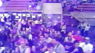 Trio. Orgia. Despiporre de tetas y pollas en fiesta en