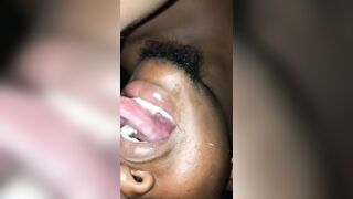 My mistress squirted on me