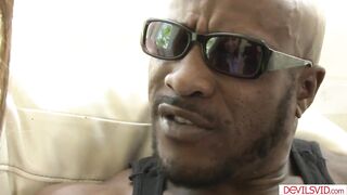 African guy fucking his boss step daughter