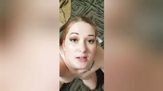 HUGE Cum Shot Finish Dirty Talk on Molly