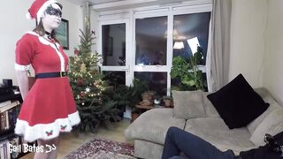 Preview: Christmas Fetish Throat Fucking & Anal Cumshot