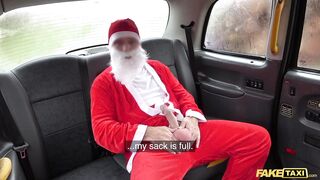 Fake Taxi Santa Claus into a Hardcore Hard Anal Sex