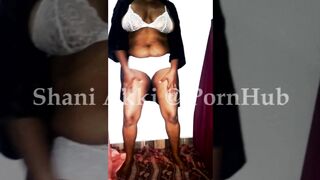 Sri Lankan Strip Tease into Night Dress and Masturbate |