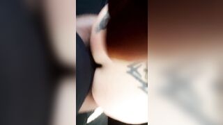 big black cock Cuckold inside the Vehicle