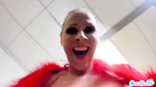 Camsoda - Gianna Michaels Huge Boobs Xmas Masturbation