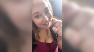 Hoe Ex-Wife Takes Big Load to the Face
