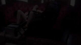 Slaves anal plowed and jizzed at party