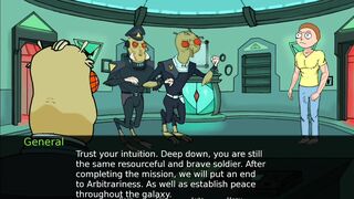 Not Rick and not Morty - BEAUTY PROFESSOR. ADULT VISUAL NOVEL