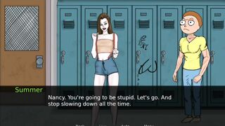 Not Rick and not Morty - BEAUTY PROFESSOR. ADULT VISUAL NOVEL