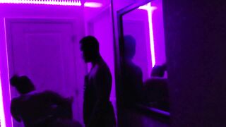 Black Nailed Long Penis Baller at a Party
