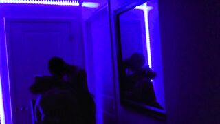 Black Nailed Long Penis Baller at a Party