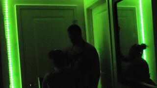 Black Nailed Long Penis Baller at a Party