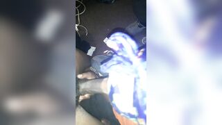 Skinny African 19 Year Old Sucking Off two Dicks bbcs