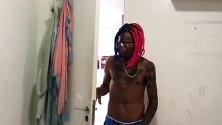 I opened the door and saw my aunt inside her