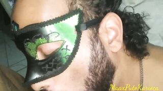 Heterosexual mall security entered the penis and moaned like a