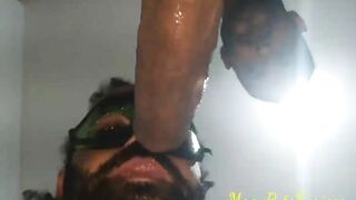 Heterosexual mall security entered the penis and moaned like a