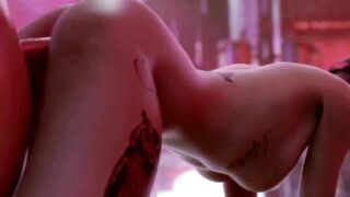 【MMD R-18 year old SEX DANCE】HOT HUGE BUTT SWEET PLOWED 甘いお尻 [MMD]
