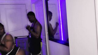 After Party Black can't take Penis