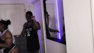 After Party Black can't take Penis