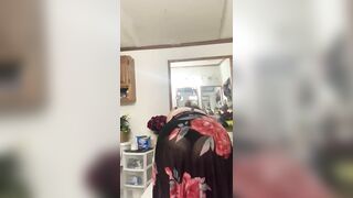 Thick BBW cougar into Goddess Dress